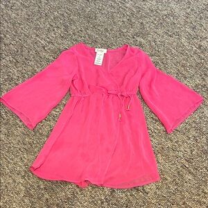 Pink Kids coverup